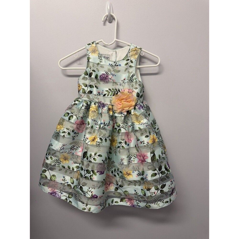 Pippa & Julie Fit And Flare Floral Dress Size 5